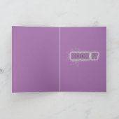 Carte Shades of Purple Hook It (Intérieur)
