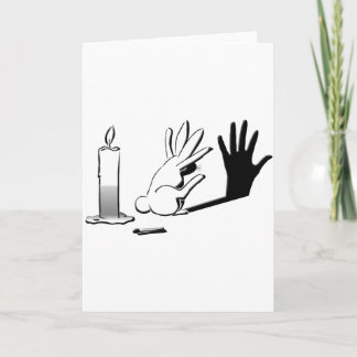 Carte Shadow Rabbit par LightIllusions.com