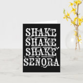 Carte Shake Shake Retro Vintage Halloween Éffrayant S (Fleur jaune)