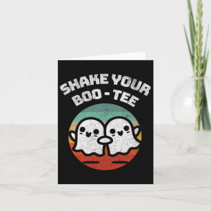 Carte Shake Your Boo-tee Ghost Retro Halloween Costume M