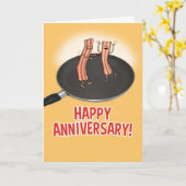 Carte Shakin drôle mon anniversaire de lard (Fleur jaune)