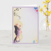 Carte Shall We Dance © (Fleur jaune)