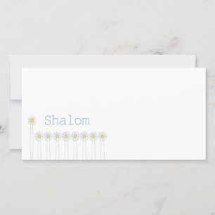 Carte Shalom {Horizontal}