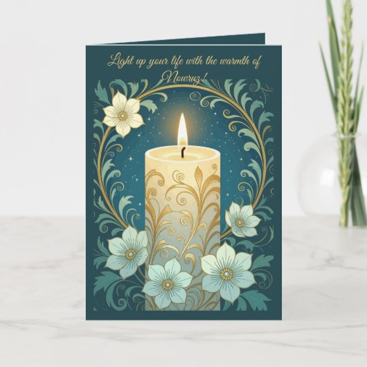 Carte Sham Candles for Haft-Sin Guiding Light (Devant)