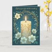 Carte Sham Candles for Haft-Sin Guiding Light (Fleur jaune)