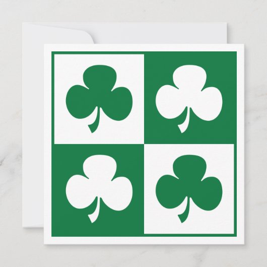 Carte Shamrock (Devant)