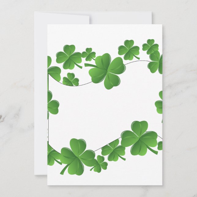 Carte Shamrock (Devant)