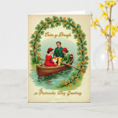 Carte Shamrock Arch St Patricks Card (Fleur jaune)