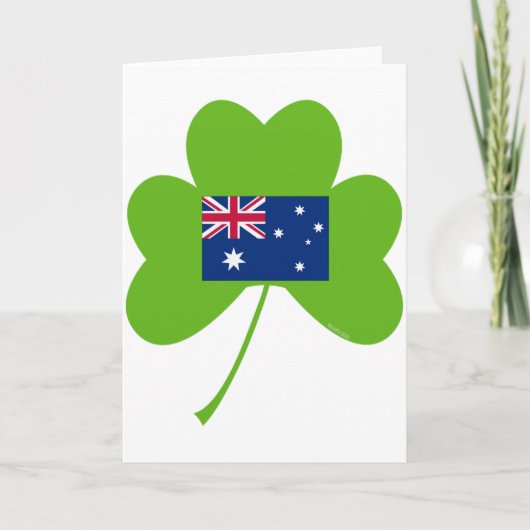 Carte Shamrock-Australie (Devant)