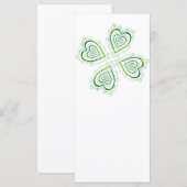 Carte Shamrock complet (Devant / Derrière)