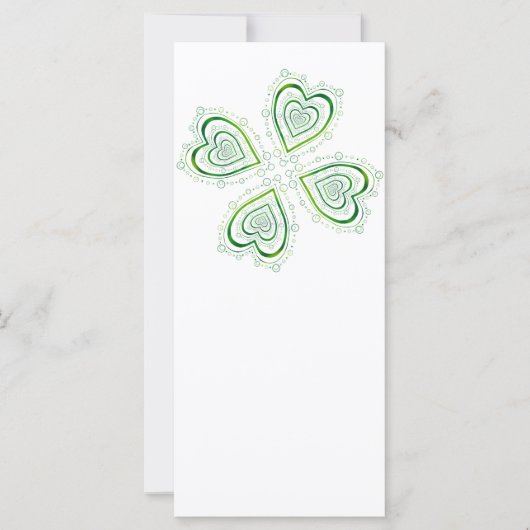 Carte Shamrock complet (Devant)