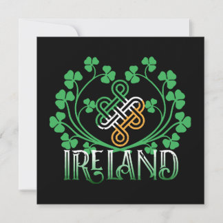 CARTE SHAMROCK IRLANDE