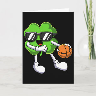Carte Shamrock Jour de la Saint Patrick amusant Jouer By
