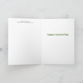 Carte Shamrock pour l'Irlande (Intérieur)