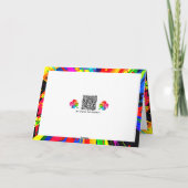 Carte [Shamrock Splash] Éclaboussure d'arc-en-ciel pour  (Dos)