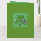Carte Shamrock St. Patrick's (Dos)