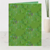 Carte Shamrock St. Patrick's (Devant)