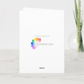 Carte Shamrocks and stripes (Dos)