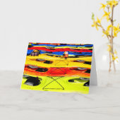 Carte Share the joy! (Fleur jaune)