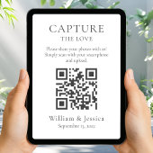 Carte Share Wedding Photos With QR Code