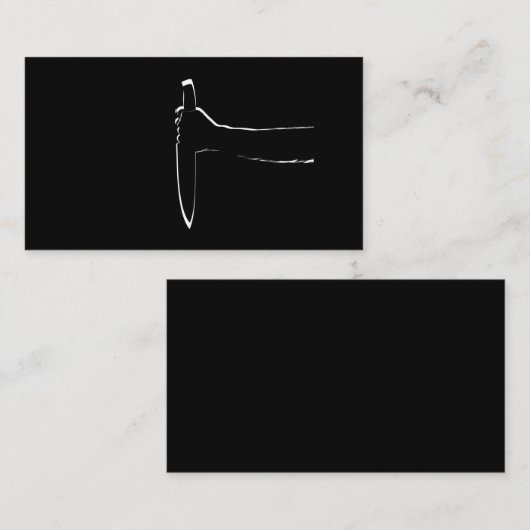 Carte Sharp Knife (Devant / Derrière)