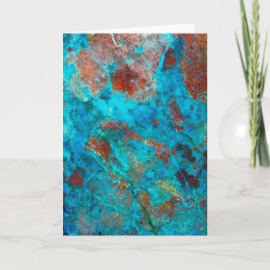 Carte Shattuckite bleu (Devant)