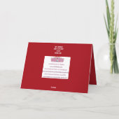 Carte Shavuot grenades étincelantes (Dos)