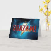 Carte SHAZAM ! | Logo théâtral (Fleur jaune)