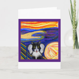 Carte Sheba's Scream, Parody Art Card