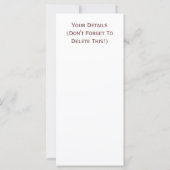 CARTE SHEEP CUITE (Dos)