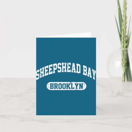 Carte Sheepshead Bay Brooklyn _1  (Devant)