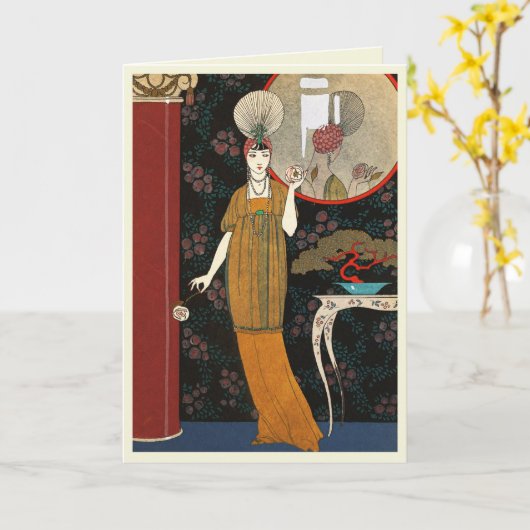 Carte Sheherazade (1914) (Fleur jaune)