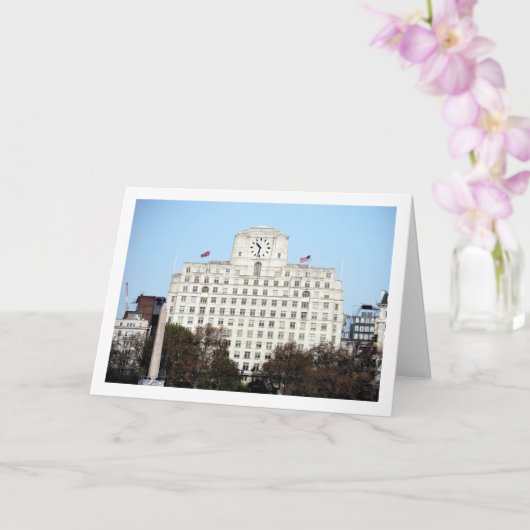 Carte Shell-Mex House, The Strand, London (Orchidée)