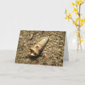 Carte Shell Unicorn sur la plage (Fleur jaune)