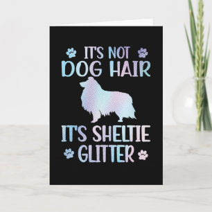Carte Sheltie Lover Shetland Sheepdog Propriétaire Shelt