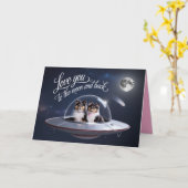 Carte Sheltie Valentine Card (Fleur jaune)