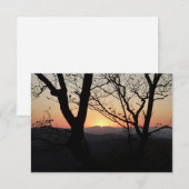 Carte Shenandoah Sunset National Park Paysage (Devant / Derrière)