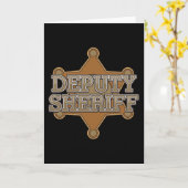 Carte Shérif adjoint (Fleur jaune)