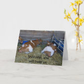 CARTE "SHHHHH ELLE ENTENDRA" 50E (Fleur jaune)