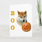 Carte Shiba Inu huent (Devant)