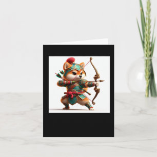 Carte Shiba Warrior #10 Archer Sticker