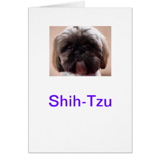 Carte Shih-Tzu
