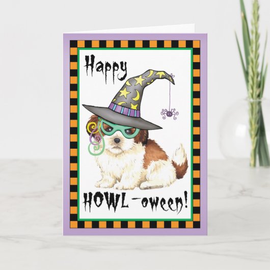 Carte Shih Tzu Witch (Devant)