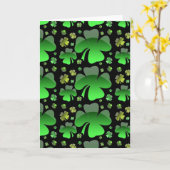 Carte Shiney Shamrock (Fleur jaune)