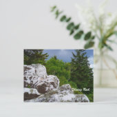 Carte Shining Rock Post (Debout devant)