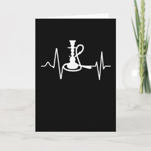 Carte Shisha Hookah Coeur de coeur Taux EKG Lounge