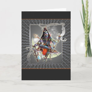 Carte Shiva - Magic Of Grey - Card, Greeting, Note