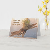 Carte Shiver Me Timbers Anniversaire (Fleur jaune)