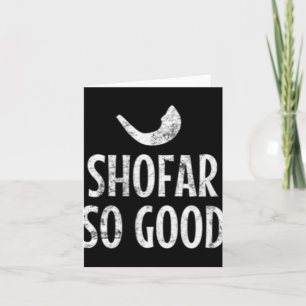 Carte Shofar si bon Rosh Hashanah Nouvel An juif 2019