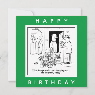 Carte Shopping en ligne pour le dessin animé